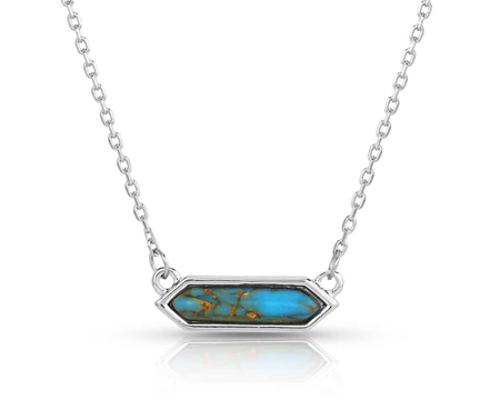 Montana Silversmiths® Finishing Touch Turquoise Necklace
