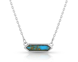 Montana Silversmiths® Finishing Touch Turquoise Necklace