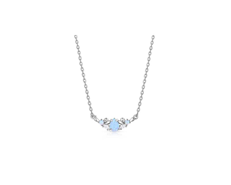 Montana Silversmiths® Refined Grace Opal Necklace