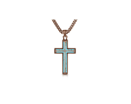 Montana Silversmiths® Men's Eternal Life Cross Necklace