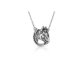 Montana Silversmiths® Lucky Horsehead Pendant