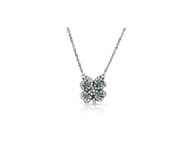 Montana Silversmiths® Sparkling 4H Clover Necklace
