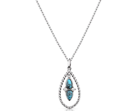 Montana Silversmiths® Moonlit Ocean Turquoise Necklace