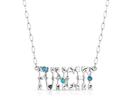 Montana Silversmiths® Punchy Charm Turquoise Necklace