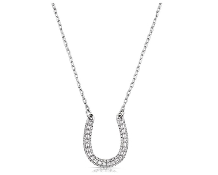 Montana Silversmiths® Frosted Luck Crystal Necklace