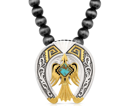 Montana Silversmiths® Beaded Pendant Necklace