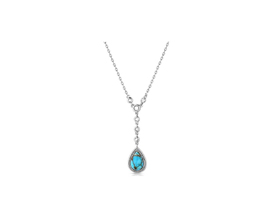 Montana Silversmiths® Delicate Cascade Turquoise Necklace