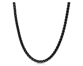 Montana Silversmiths® Midnight Onyx Wheat Chain Necklace