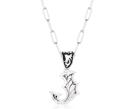 Montana Silversmiths® Western Engraved Initial J Necklace