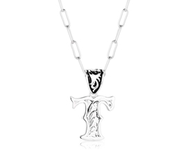 Montana Silversmiths® Western Engraved Initial T Necklace