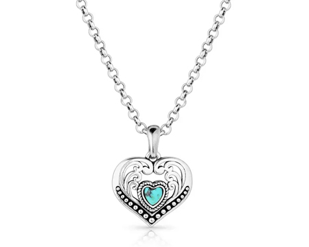 Montana Silversmiths® Fierce Hearts Necklace