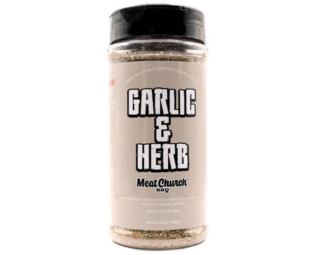 Meat Church BBQ® 12 oz. Garlic And Herb Seasoning