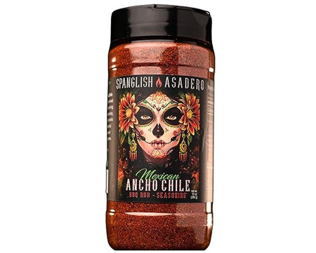 Spanglish Asadero® 10 oz. Mexican Ancho Chile Spice