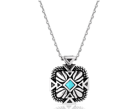 Montana Silversmiths® Desert Sage Turquoise Necklace