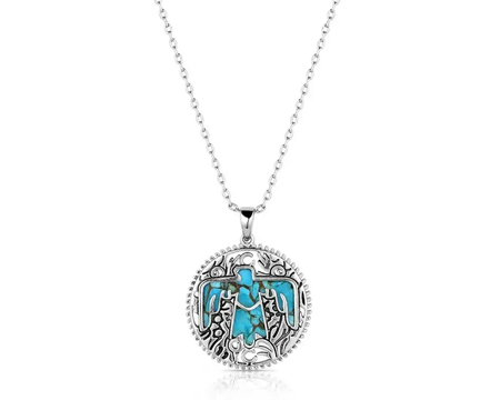 Montana Silversmiths® Strength Of The Thunderbird Necklace