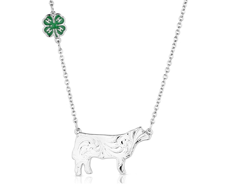 Montana Silversmiths® 4-H Steer Showman Necklace
