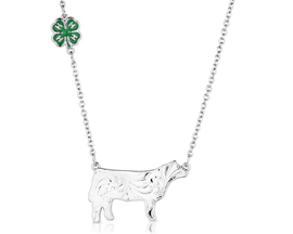 Montana Silversmiths® 4-H Steer Showman Necklace