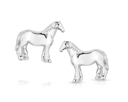 Montana Silversmiths® Quarter Horse Earrings