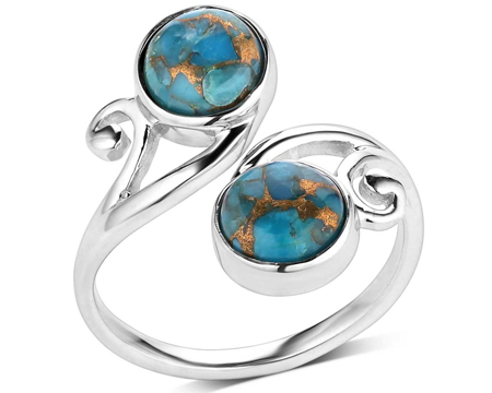 Montana Silversmiths® Harmony Turquoise Ring