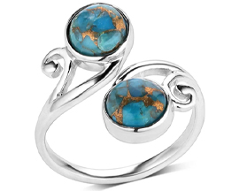 Montana Silversmiths® Harmony Turquoise Ring