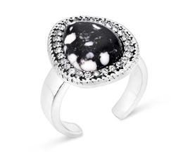 Montana Silversmiths® Pebbled Turquoise Wrap Ring