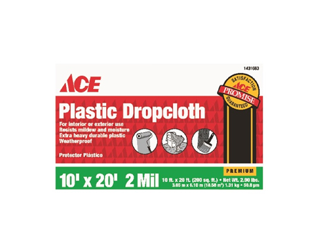 Drop Cloth 10 x 20 2 mil