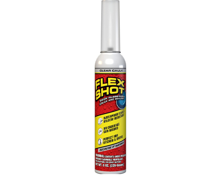 Flex Shot Rubber Sealant - Clear