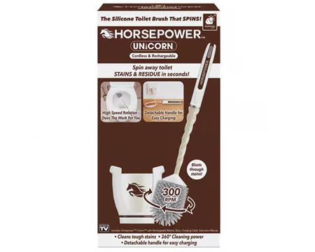 Horsepower Unicorn Electric Toilet Brush