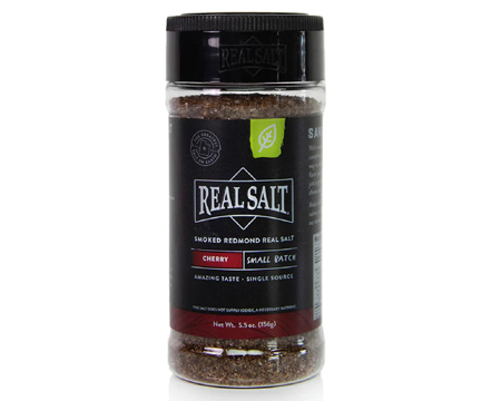 Redmond Life® Real Salt 5.5 oz. Natural Unrefined Salt - Smoked Cherry Salt