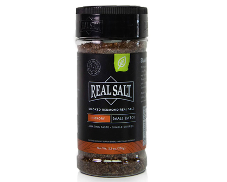 Redmond Life® Real Salt 5.5 oz. Natural Unrefined Salt - Smoked Hickory Salt