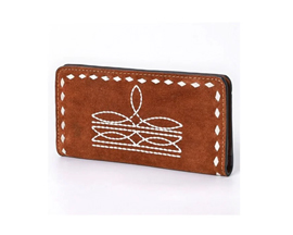 American Darling Boot Stitch Leather Wallet