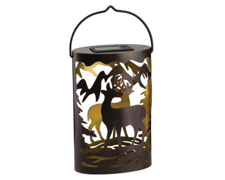 Solar Shadow Lantern - Deer