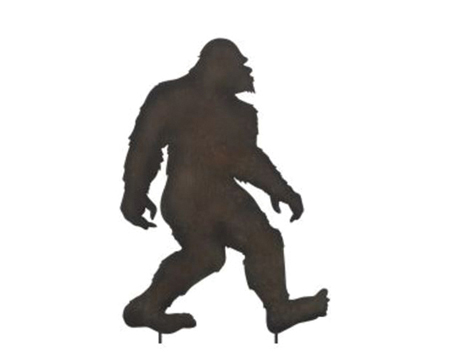 Sasquatch Garden Stake/Wall Art