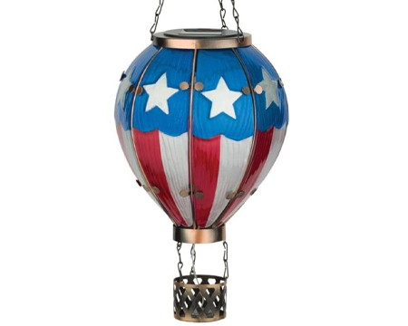 Hot Air Balloon Lantern - Americana