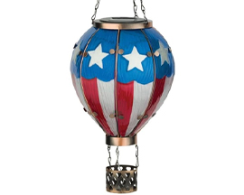 Hot Air Balloon Lantern - Americana