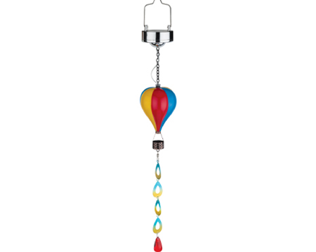 Mini Hot Air Balloon Lantern Spinner - Stripe