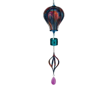 Hot Air Balloon Lantern Spinner - Multicolor
