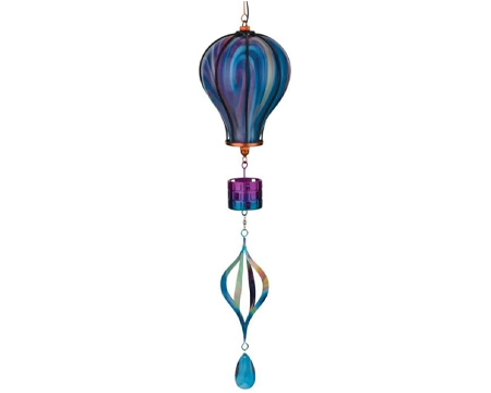 Hot Air Balloon Lantern Spinner - Purple