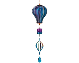 Hot Air Balloon Lantern Spinner - Purple