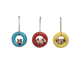 Pig In Tire Swing Set