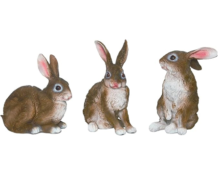 Brown Sitting Rabbit - Assorted