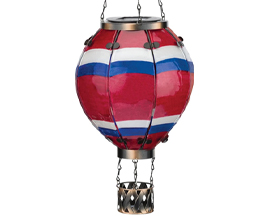 Balloon Solar Lantern Large - Stripe