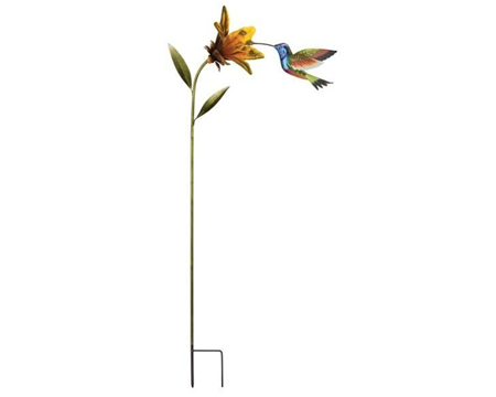 Hummingbird Stake - Purple