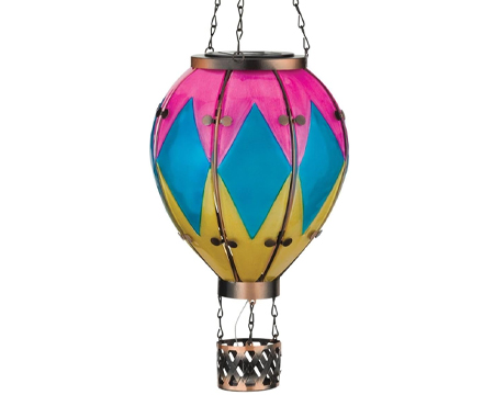 Hot Air Balloon Solar Lantern - Diamond Large