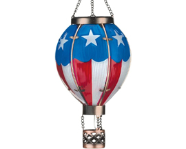 Hot Air Balloon Solar Lantern - Small Americana