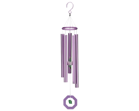Zen Crystal Chime - Rose