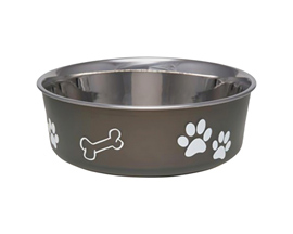 Loving Pets® Large Classic Dog Bowl - Espresso