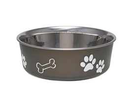 Loving Pets® X-Large Polyresin Dog Bowl - Espresso