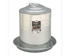 Little Giant Farm® 5 Gal. Double Wall Metal Poultry Fountain