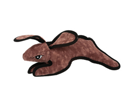 Tuffy® Barnyard Rabbit Durable Plush Squeaky Dog Toy